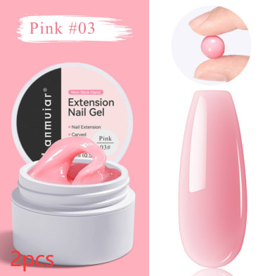Non-stick Hand Pinch Shaping UV Nail Extension view 2