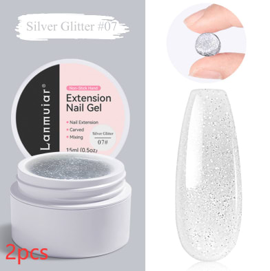 Non-stick Hand Pinch Shaping UV Nail Extension view 19