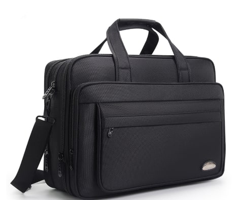 Large Capacity Briefcase Men's Business Canvas Portable view 4