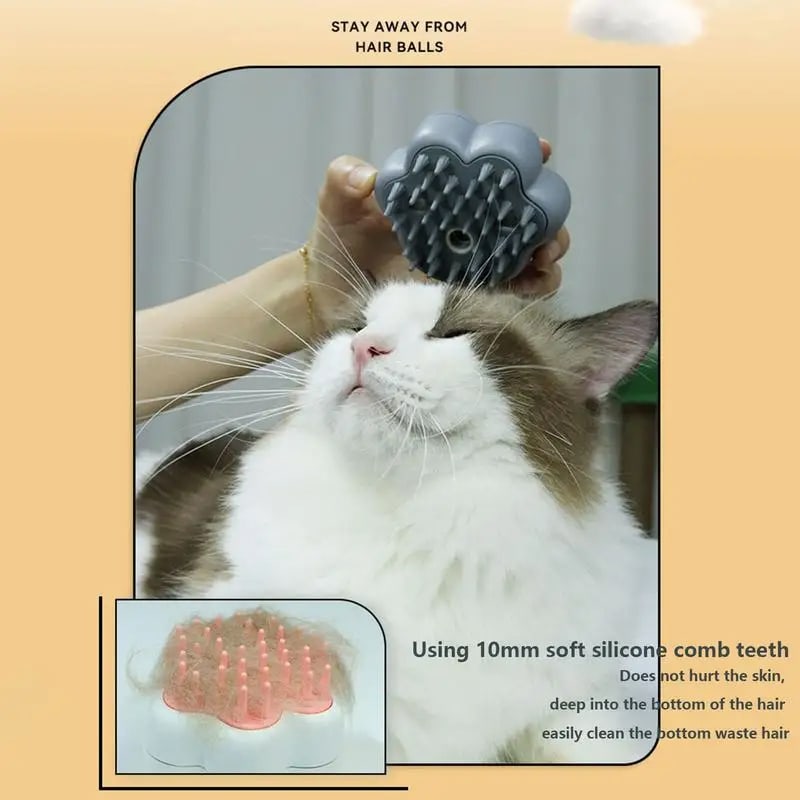 Pet Steam Hair Removal Comb Pet Steam Massage Comb Body Relax And Relieve Fatigue Loose Cat Hair Grooming Comb For Puppy Pet Products view 18