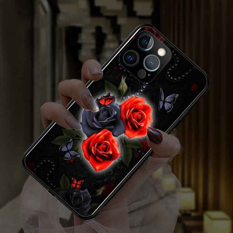 Incoming Light Rose Chinese Style Phone Case view 9