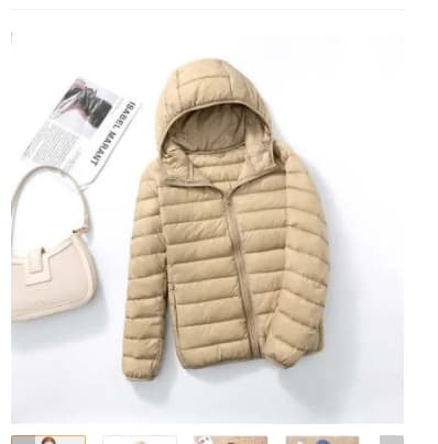 Lightweight Down Jacket Women Short Hooded Super Lightweight view 9