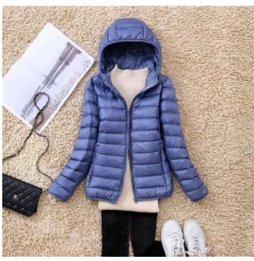 Loose Jacket Plus Fat Plus Size Light And Thin Down Jacket Women Short Short Fat Sister Catty Fat Mm Special Mother Thin view 22
