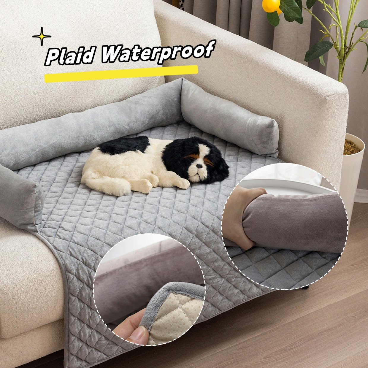 Pet Dog Sofa Bed Dog Beds For Large Dogs Cushion Warm Cat Beds Mat Furniture Protector Dog Sofa view 2