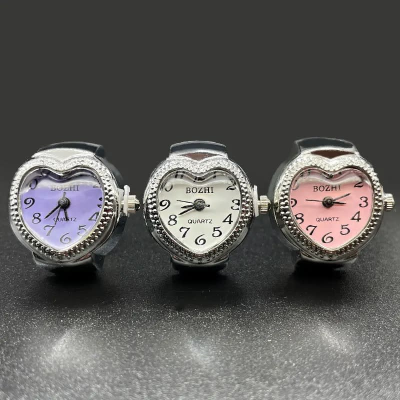 Trendy Fashion Men's And Women's Watch Multi-color Ring view 10