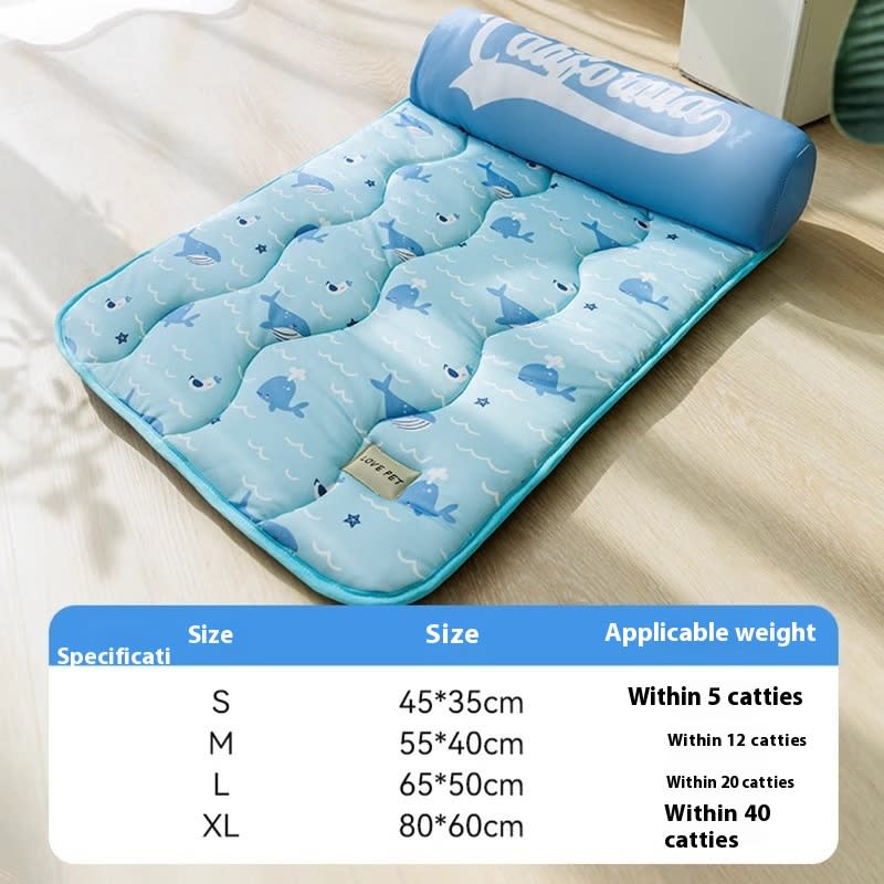 Cool Feeling Dog Mat Breathable Pet Bed Cat Nest view 12