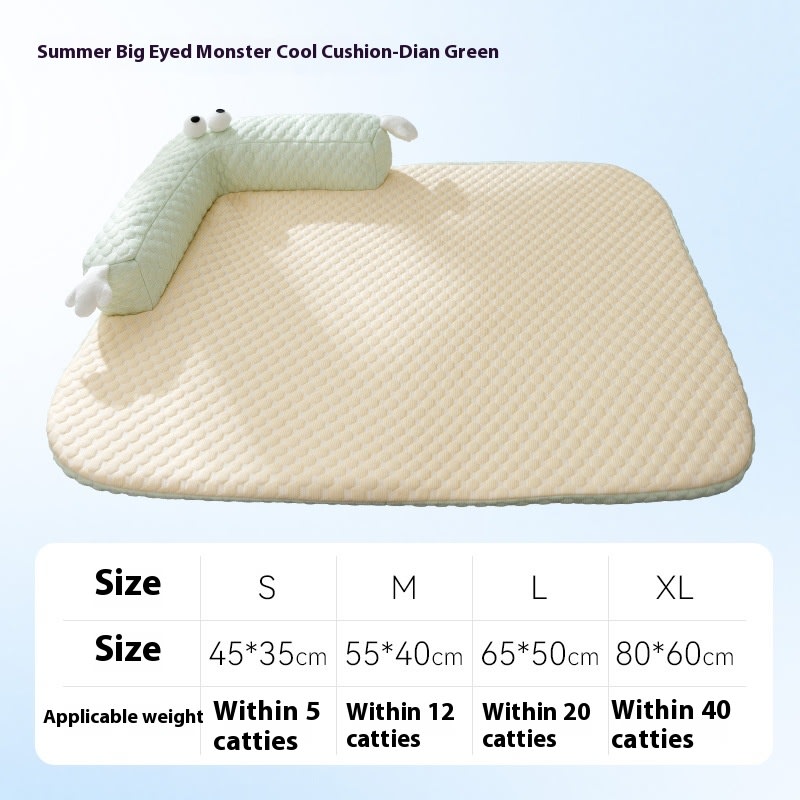 Cool Feeling Dog Mat Breathable Pet Bed Cat Nest view 8