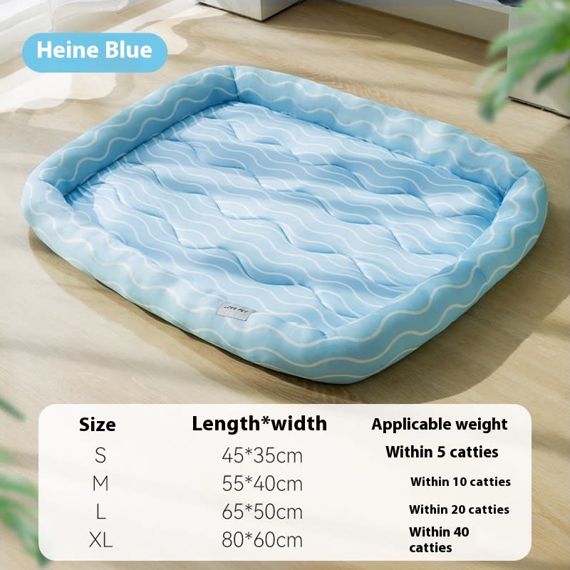 Cool Feeling Dog Mat Breathable Pet Bed Cat Nest view 16