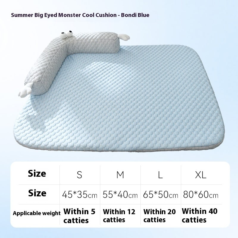 Cool Feeling Dog Mat Breathable Pet Bed Cat Nest view 4