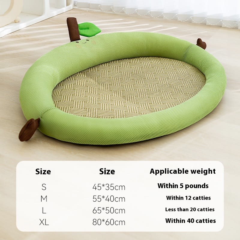 Cool Feeling Dog Mat Breathable Pet Bed Cat Nest view 6