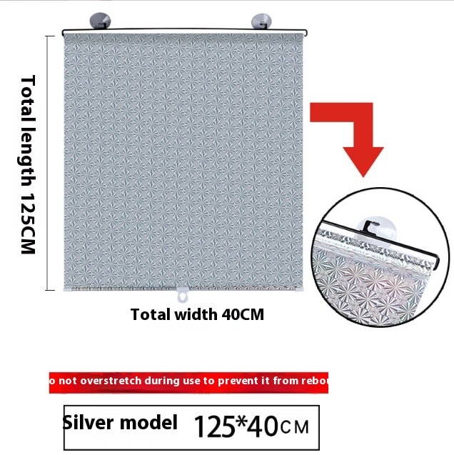 Household Window Sun Protection Punch-free Shading Balcony Shutter view 4