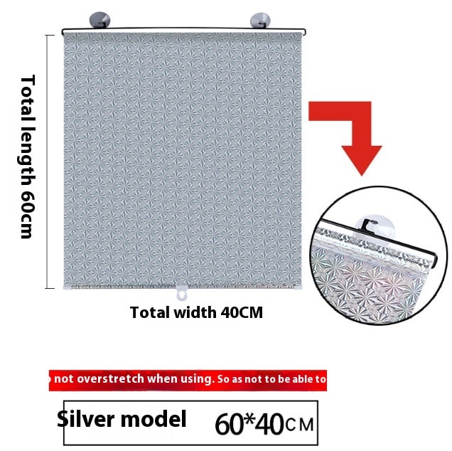 Household Window Sun Protection Punch-free Shading Balcony Shutter view 8