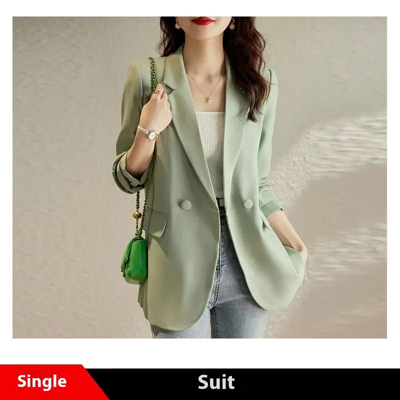 High-Grade Small Suit Jacket Women's Long Sleeve view 4