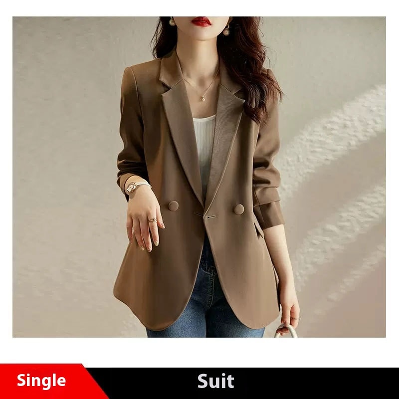 High-Grade Small Suit Jacket Women's Long Sleeve view 5