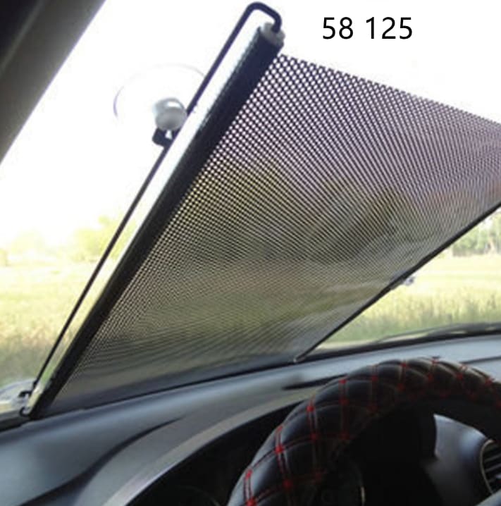 Retractable Automatic Sun Visor, Automatic Front, and Rear Side Blinds, Sun Protection and UV Protection Screen view 19