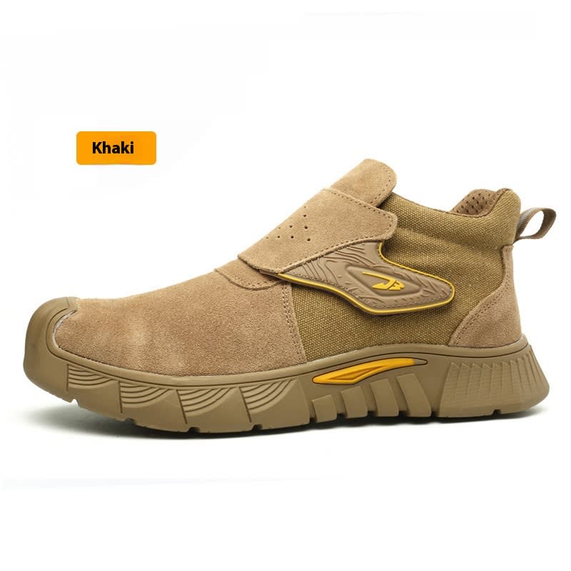 High-top Electric Welding Shoes Four Seasons Anti-smashing And Anti-penetration Work Shoes view 4