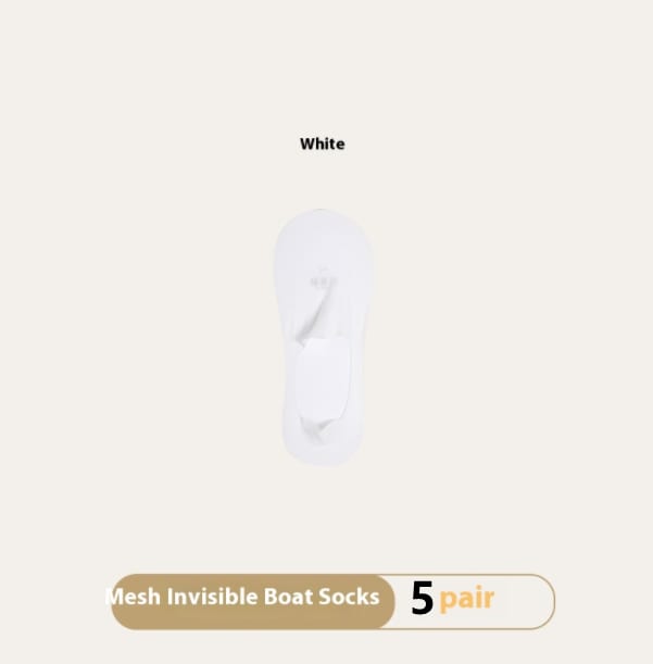 Women's Summer Thin Breathable Traceless Invisible Socks view 36