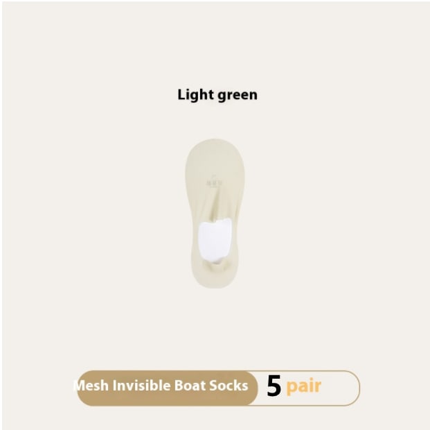 Women's Summer Thin Breathable Traceless Invisible Socks view 15