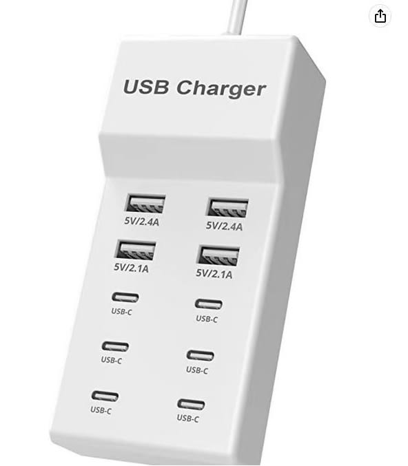 5V2a Charger USB multi port mobile phone charger view 14