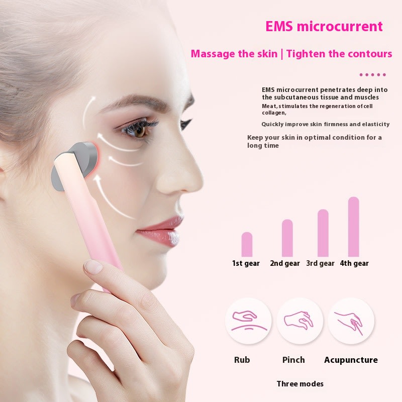 Micro-current Heating Vibration 360 Degrees Rotating Eye Beautification Instrument view 2