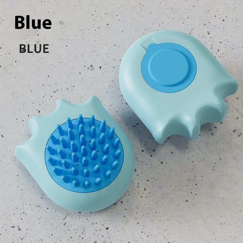 Pet Bath Brush Cat Dog Massage Comb view 3