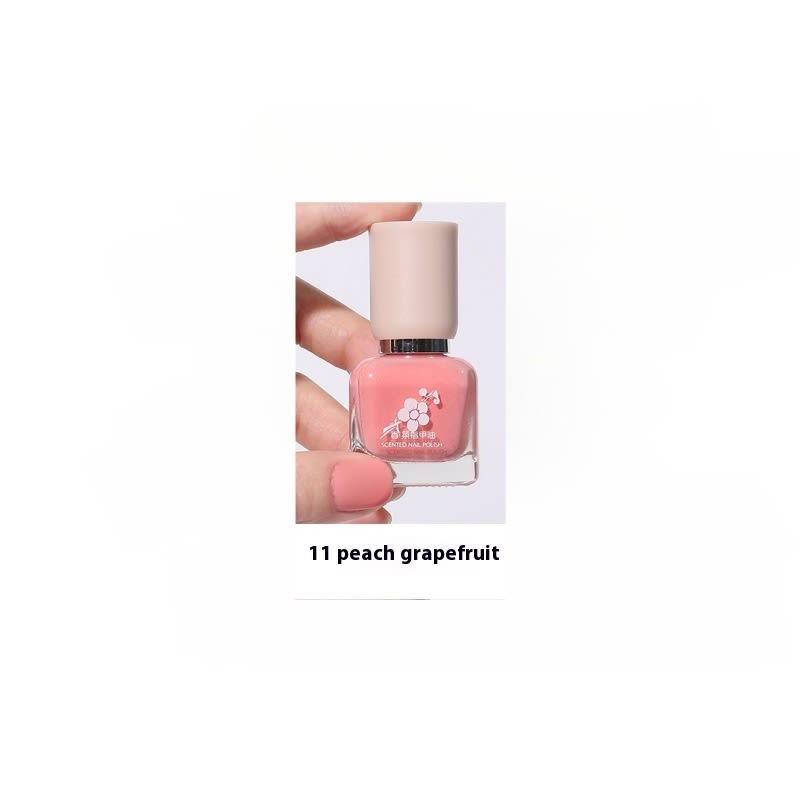Water-based Quick-drying Baking-free Long-lasting Tearable Popular Color White Fragrance-retaining Nail Polish view 23
