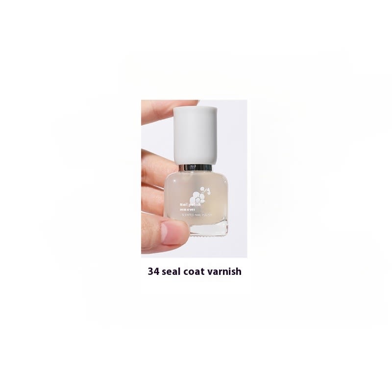 Water-based Quick-drying Baking-free Long-lasting Tearable Popular Color White Fragrance-retaining Nail Polish view 37