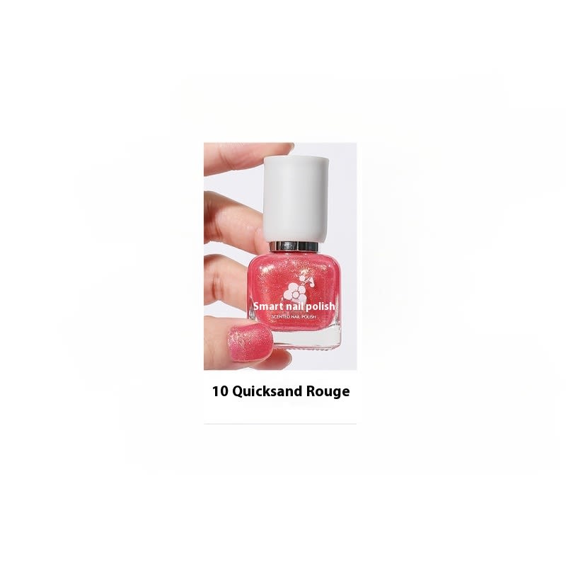 Water-based Quick-drying Baking-free Long-lasting Tearable Popular Color White Fragrance-retaining Nail Polish view 22