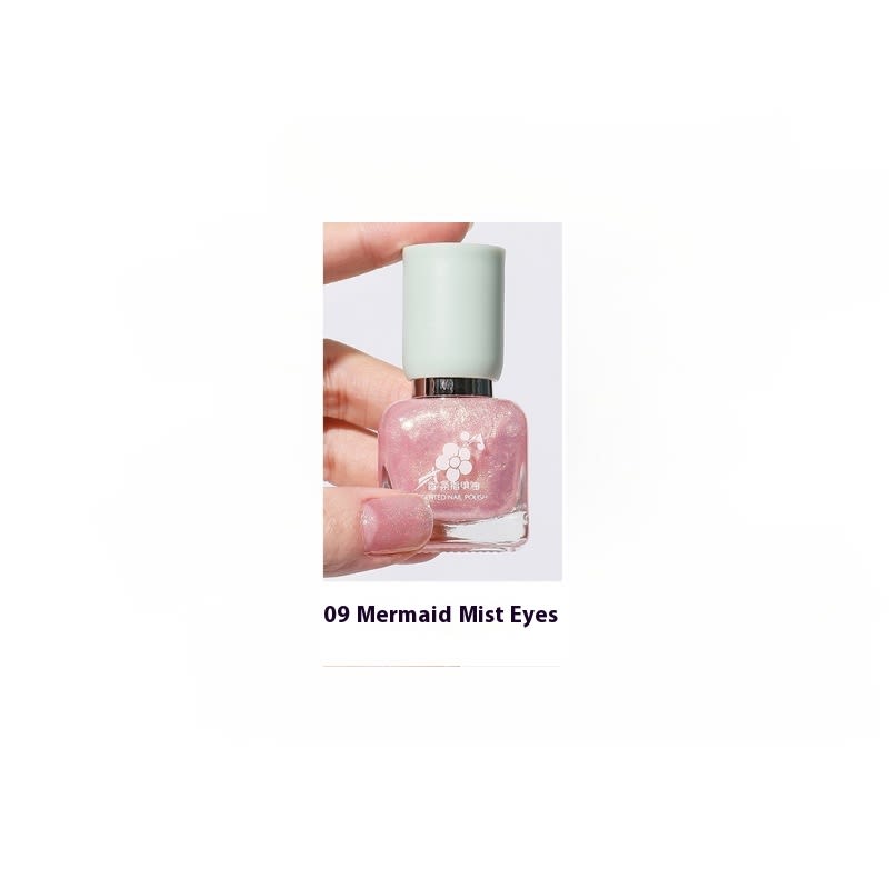 Water-based Quick-drying Baking-free Long-lasting Tearable Popular Color White Fragrance-retaining Nail Polish view 40
