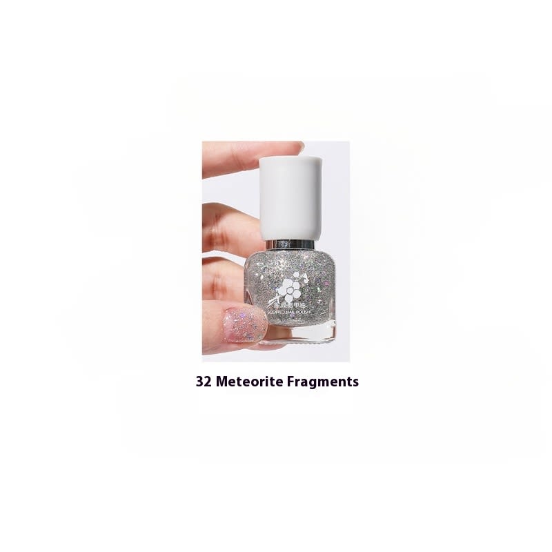 Water-based Quick-drying Baking-free Long-lasting Tearable Popular Color White Fragrance-retaining Nail Polish view 33
