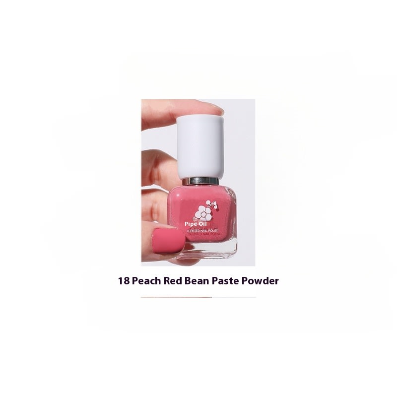 Water-based Quick-drying Baking-free Long-lasting Tearable Popular Color White Fragrance-retaining Nail Polish view 20