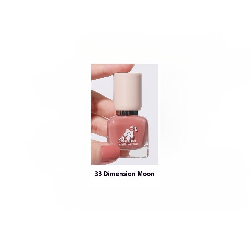 Water-based Quick-drying Baking-free Long-lasting Tearable Popular Color White Fragrance-retaining Nail Polish view 6