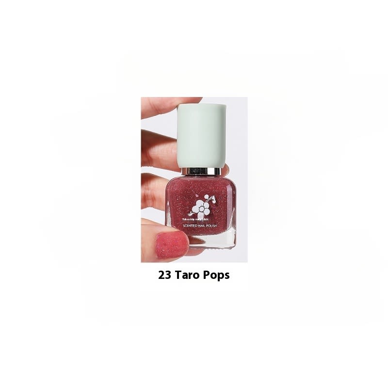 Water-based Quick-drying Baking-free Long-lasting Tearable Popular Color White Fragrance-retaining Nail Polish view 29