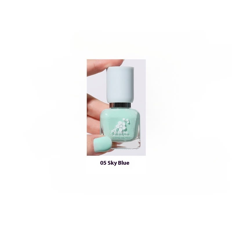 Water-based Quick-drying Baking-free Long-lasting Tearable Popular Color White Fragrance-retaining Nail Polish view 39