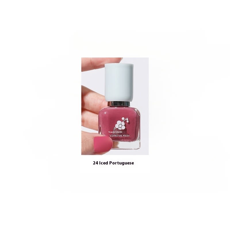 Water-based Quick-drying Baking-free Long-lasting Tearable Popular Color White Fragrance-retaining Nail Polish view 25