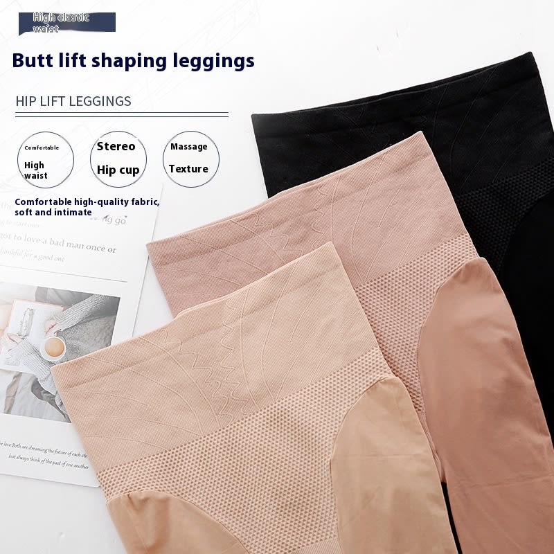 New Peach Hip Belly Contracting And Hip Lifting Steel Wire Stocking Spring And Autumn Slimming Anti-snagging view 5