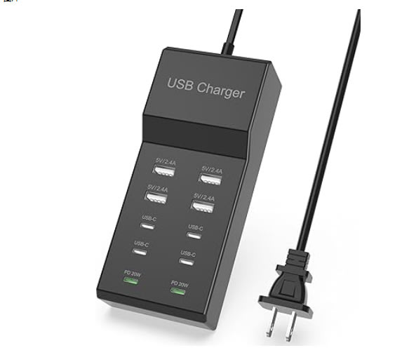 5V2a Charger USB multi port mobile phone charger view 4