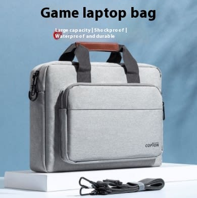 Simple And Creative Solid Color Laptop Bag view 2