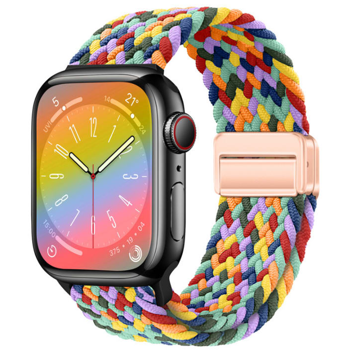 Magnetic Buckle Woven Loop Integrated Strap view 46
