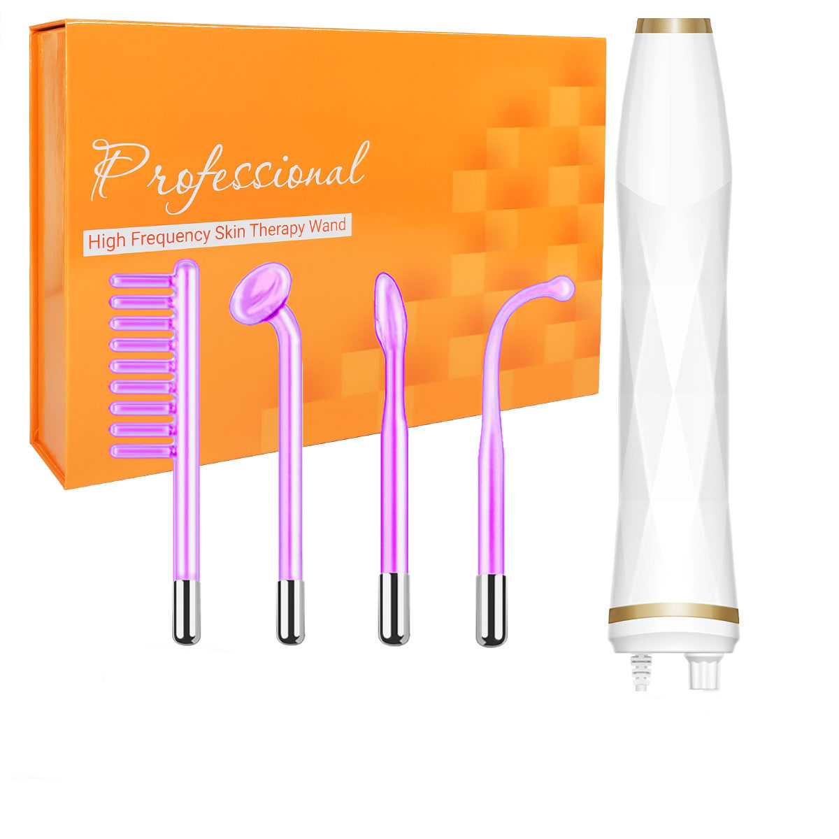 High Wave Electrotherapy Rod High Frequency Beauty Instrument Eutic Appliance view 4
