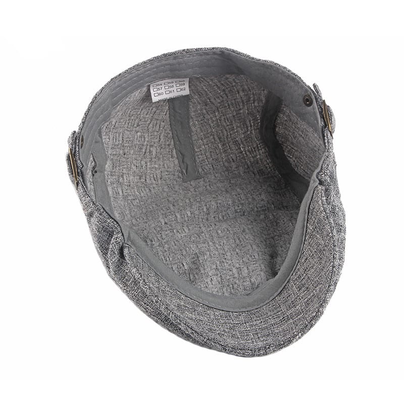 Men's British Retro Breathable Simple Light Board Advance Hats view 7