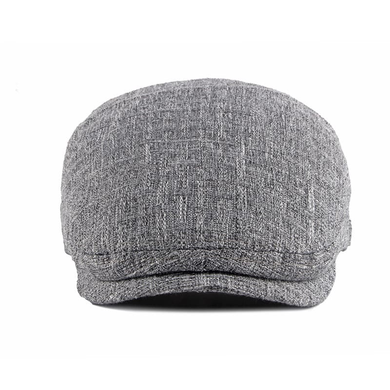 Men's British Retro Breathable Simple Light Board Advance Hats view 3