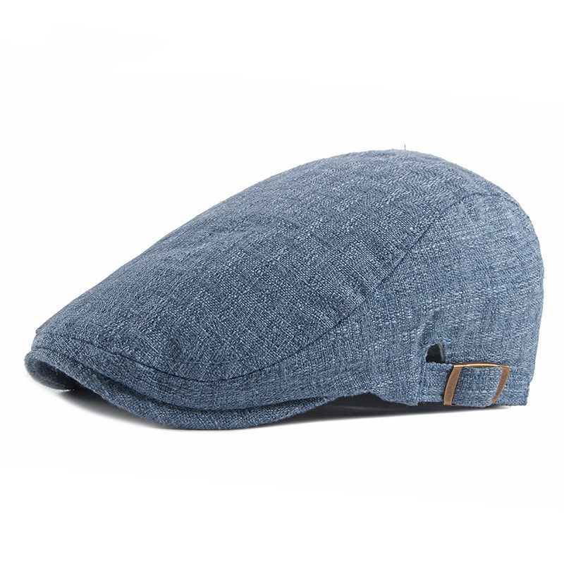 Men's British Retro Breathable Simple Light Board Advance Hats view 1