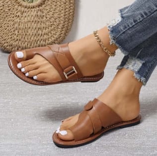 Fashion Flat Heel Leisure Women's Slippers view 19