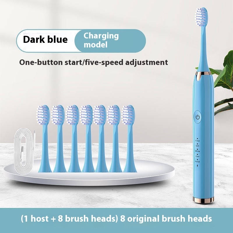 Household Rechargeable Soft Bristle Waterproof Electric Toothbrush view 33