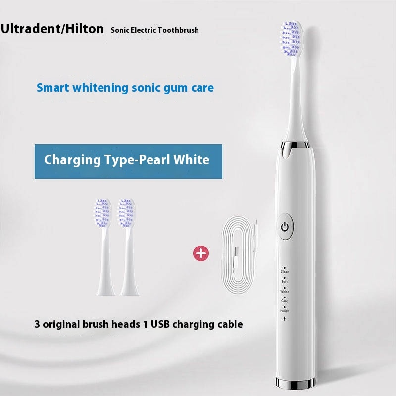 Household Rechargeable Soft Bristle Waterproof Electric Toothbrush view 31