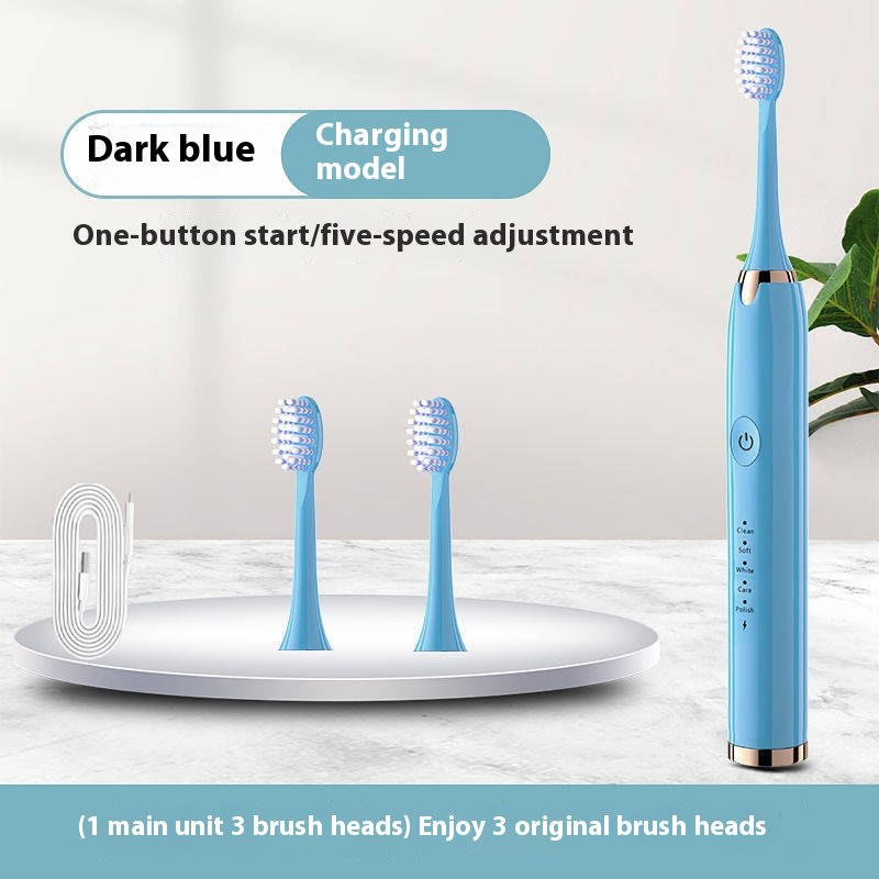 Household Rechargeable Soft Bristle Waterproof Electric Toothbrush view 11