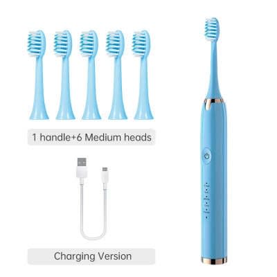 Household Rechargeable Soft Bristle Waterproof Electric Toothbrush view 25