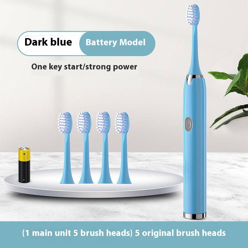 Household Rechargeable Soft Bristle Waterproof Electric Toothbrush view 2