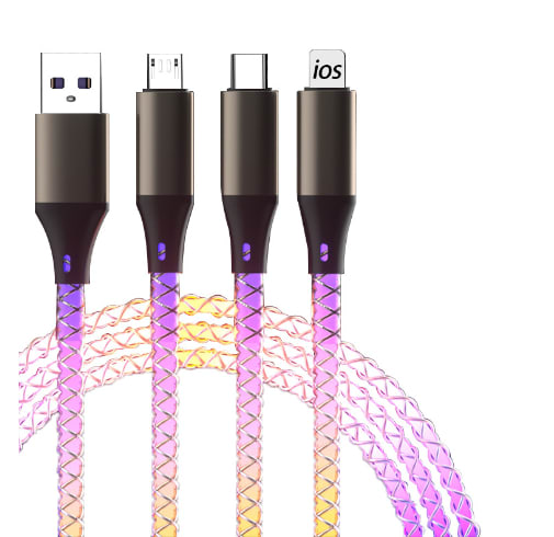 Colorful Streamer Gradual Charging Line view 5